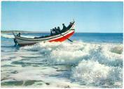 Costa da Caparica: Saíndo para a pesca.
