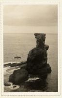 Pedra da Agulha na praia da Arrifana, Aljezur.
